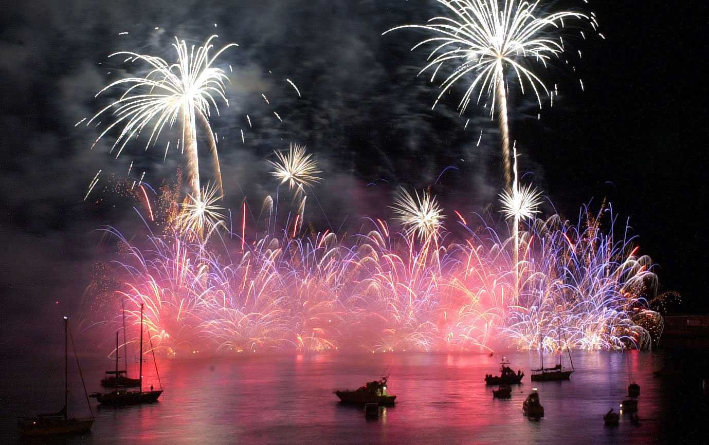 New Years fireworks - Port of Funchal